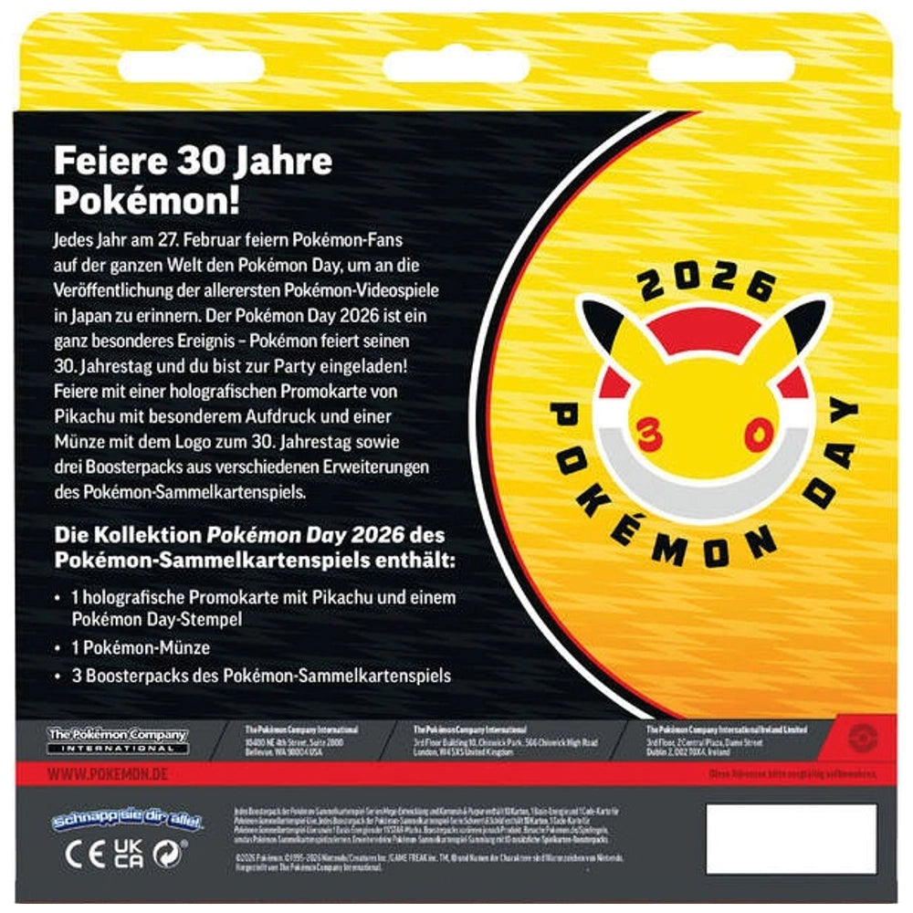 Pokémon Tag Kollektion 2026 DE