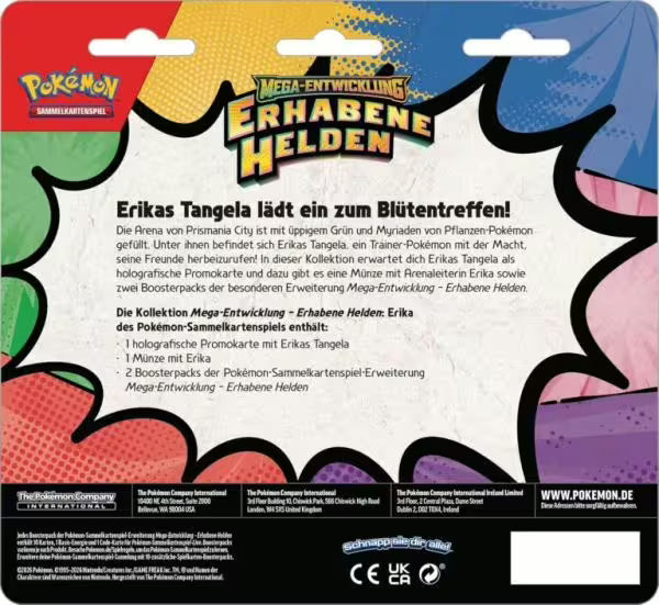 PKM Erhabene Helden (ME2.5) | 2 Pack Trainer-Blister (DE)