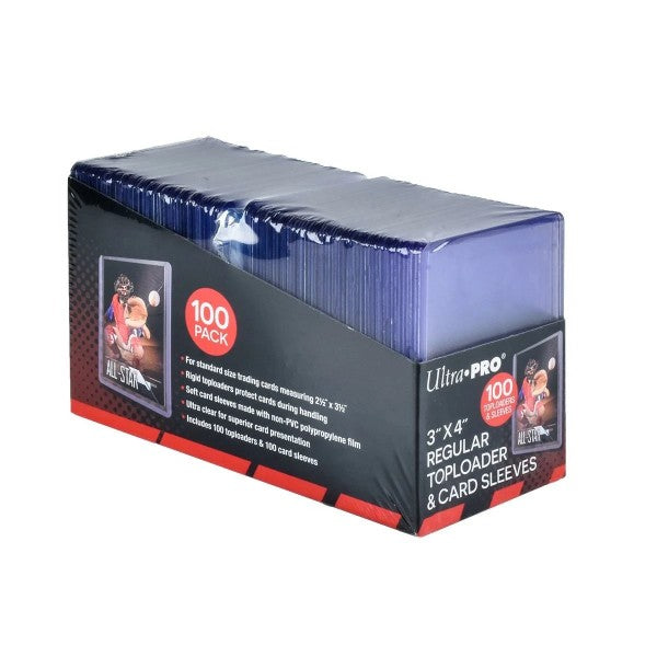 UP Regular Toploader & Card Sleeves (100 Stk.)