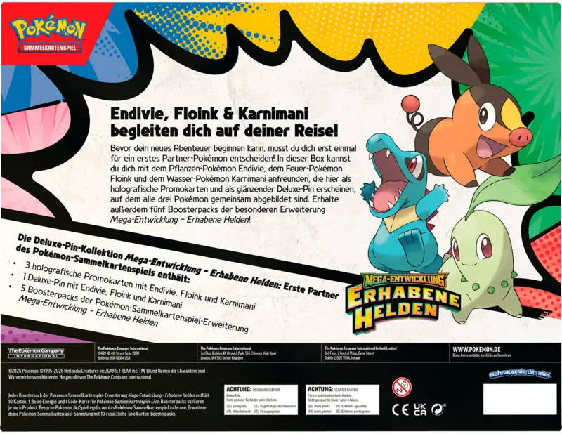 PKM ME02.5 Deluxe-Pin-Kollektion Mega-Entwicklung - Erhabene Helden - EVT 20. März 2026