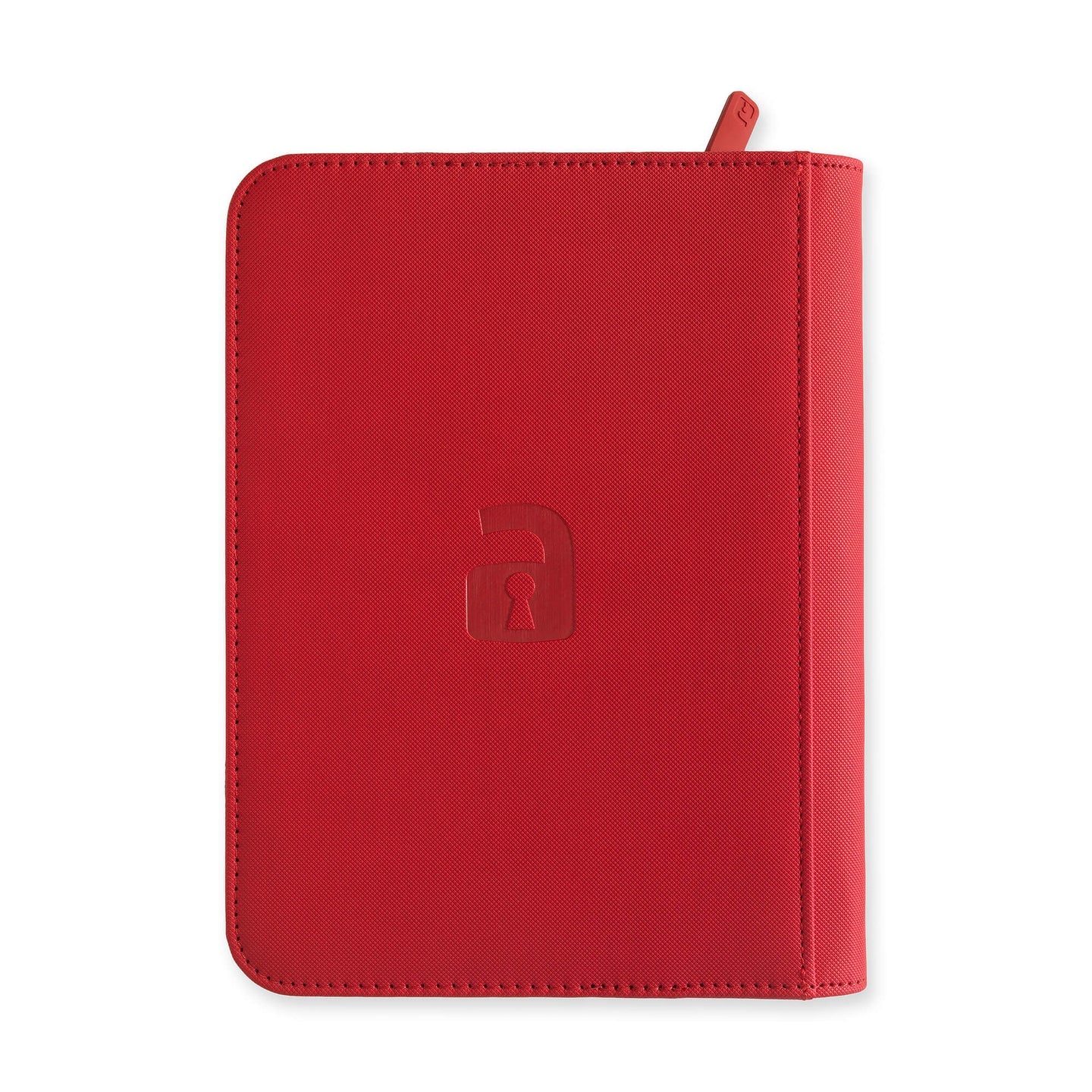 VaultX EXO-TEC Zip Binder 4 Pocket (Fire Red)