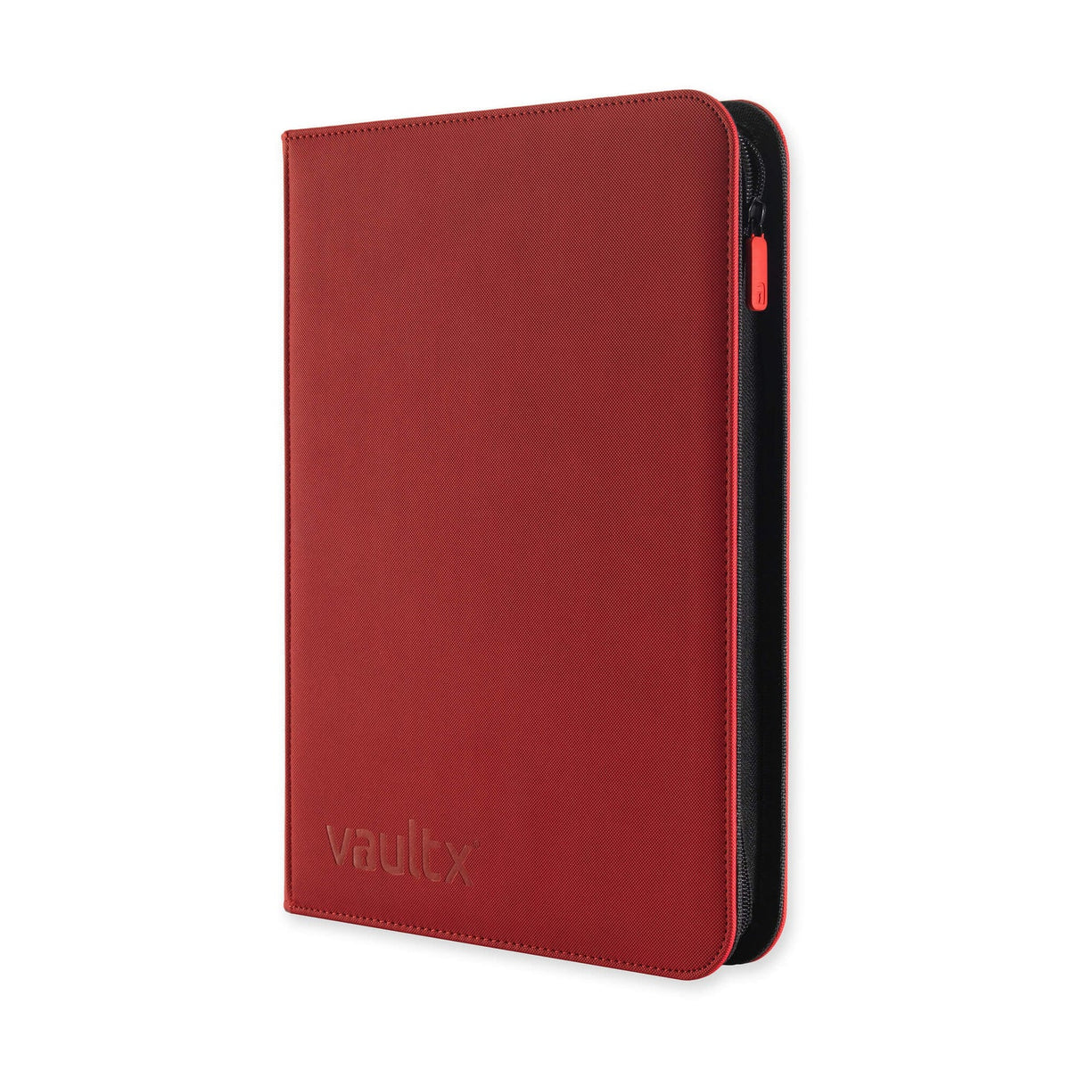 VaultX EXO-TEC Zip Binder 9 Pocket (Fire Red)