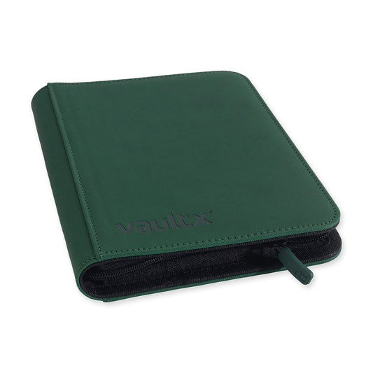 VaultX EXO-TEC Zip Binder 4 Pocket (Forest Green)