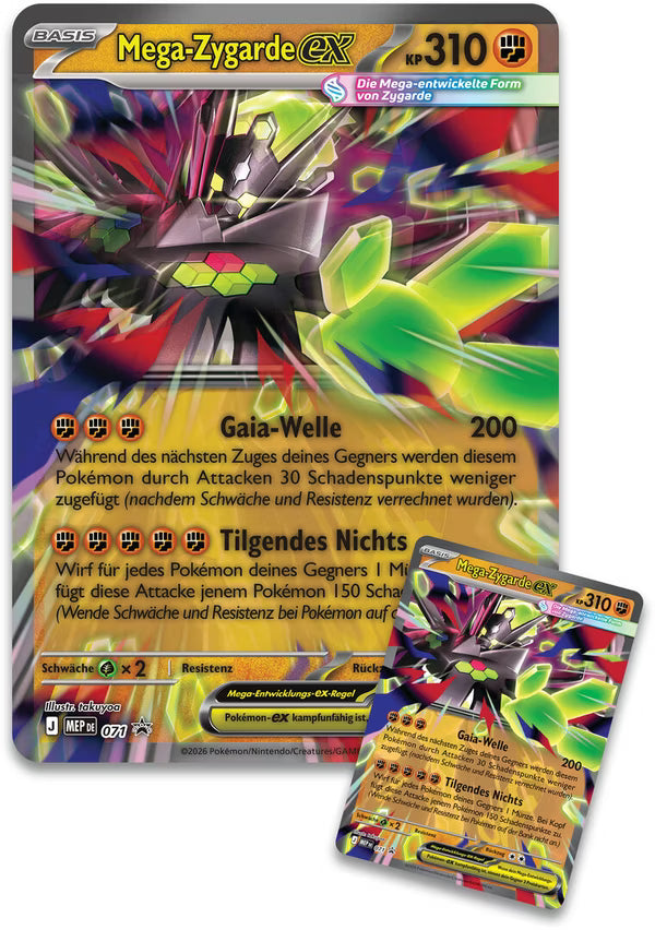 PKM Mega-Zygarde-ex Premium Kollektion (deutsch) EVT: 1. Mai 2026