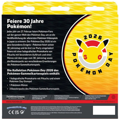 Pokémon Tag Kollektion 2026 DE