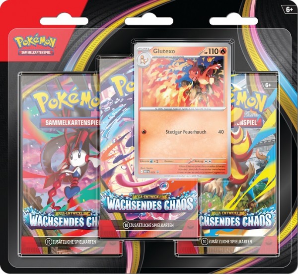 PKM ME04 Wachsendes Chaos 3Pack Blister DE