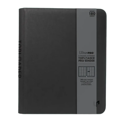 Ultra Pro: 9-Pocket Zippered Toploader - Premium PRO-Binder