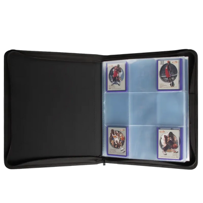Ultra Pro: 9-Pocket Zippered Toploader - Premium PRO-Binder