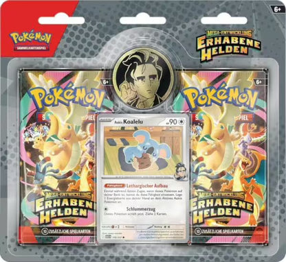 PKM Erhabene Helden (ME2.5) | 2 Pack Trainer-Blister (DE)