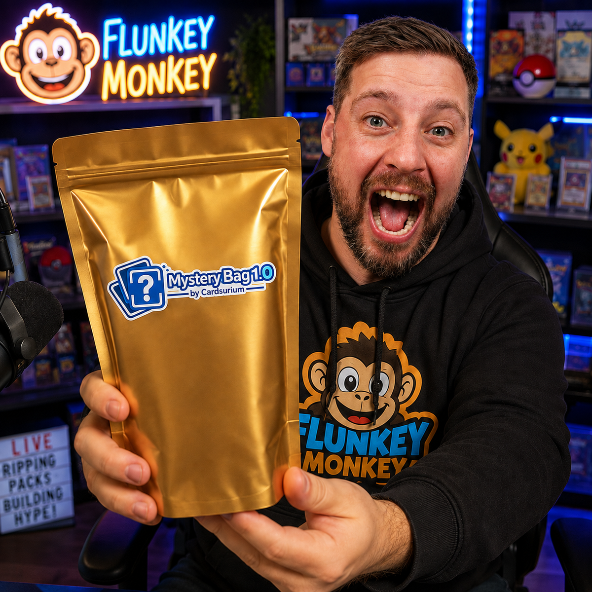 PKM Mystery Bag 1.0 – Pokémon Booster & Einzelkarten