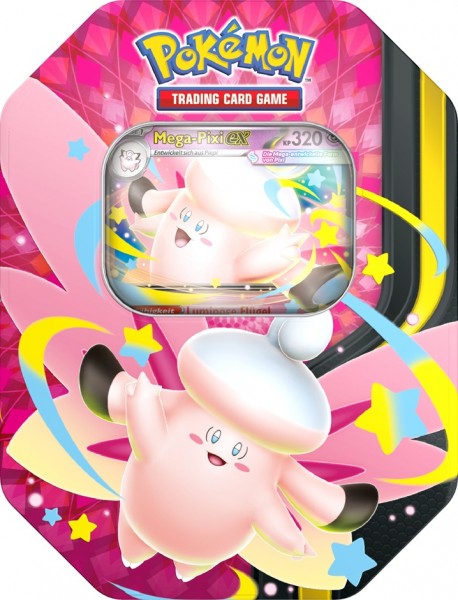 PKM Tin Box # 129 Mega-Pixi EX DE