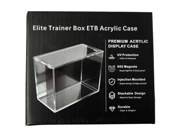 Premium Acrylic Display Case Pokemon Trainer Box