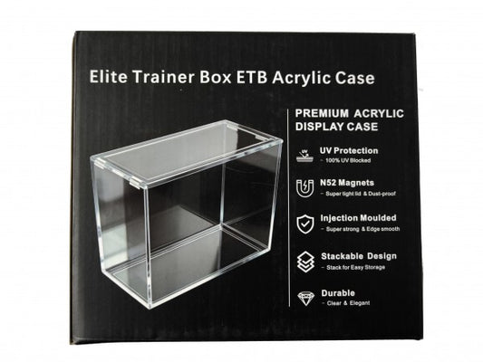 Premium Acrylic Display Case Pokemon Trainer Box