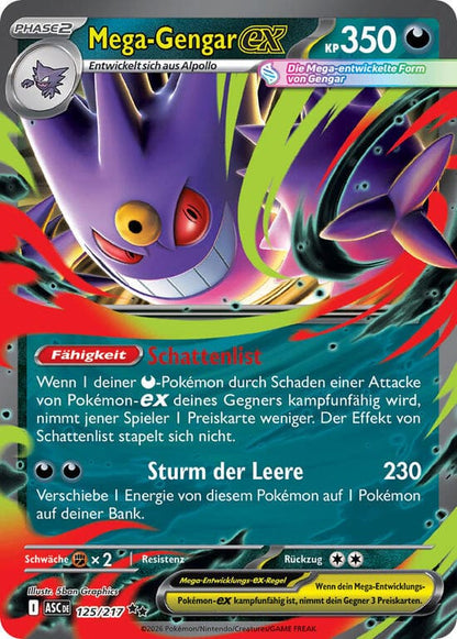PKM Tin Box # 128 Mega-Gengar EX DE
