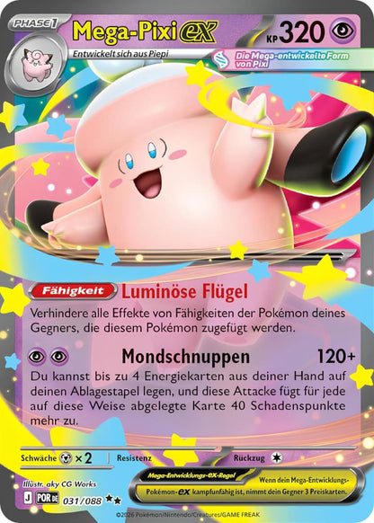 PKM Tin Box # 129 Mega-Pixi EX DE
