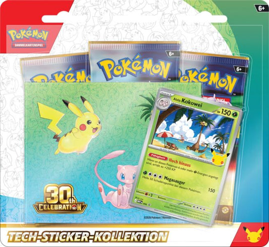 30 Jahre Tech-Sticker-Kollektion DE