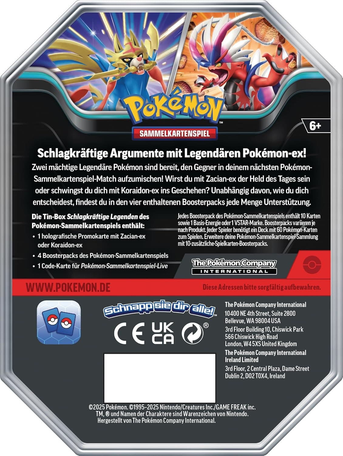 PKM Schlagkräftige Legenden Tin (DE)