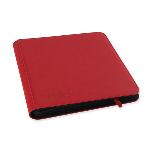 VaultX EXO-TEC Zip Binder 12 Pocket (Fire Red)
