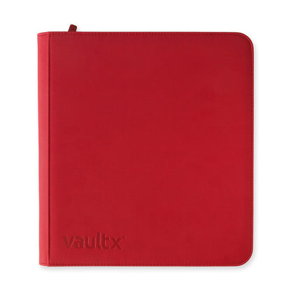 VaultX EXO-TEC Zip Binder 12 Pocket (Fire Red)