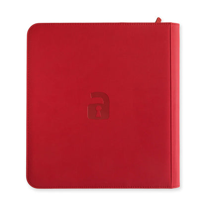 VaultX EXO-TEC Zip Binder 12 Pocket (Fire Red)