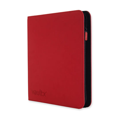 VaultX EXO-TEC Zip Binder 12 Pocket (Fire Red)