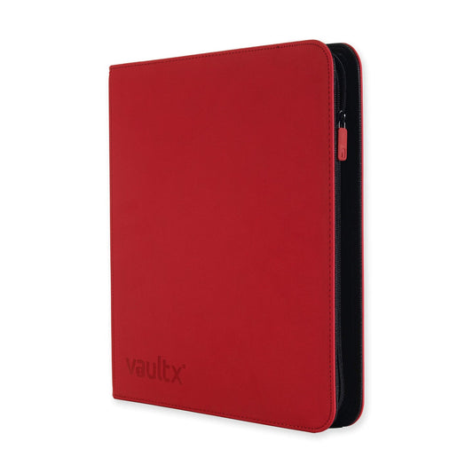 VaultX EXO-TEC Zip Binder 12 Pocket (Fire Red)