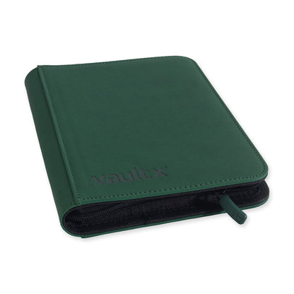 VaultX EXO-TEC Zip Binder 4 Pocket (Forest Green)