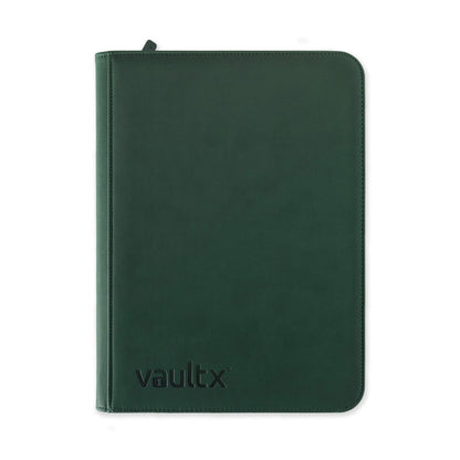 VaultX EXO-TEC Zip Binder 9 Pocket (Forest Green)