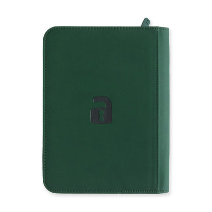 VaultX EXO-TEC Zip Binder 4 Pocket (Forest Green)