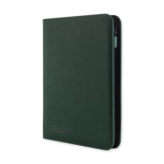 VaultX EXO-TEC Zip Binder 9 Pocket (Forest Green)