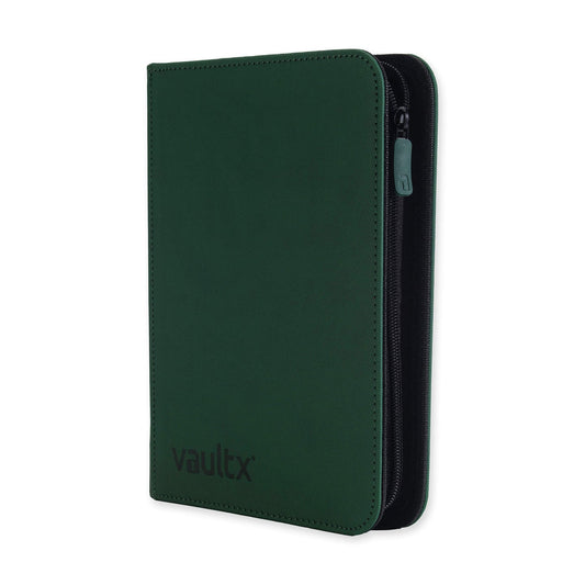 VaultX EXO-TEC Zip Binder 4 Pocket (Forest Green)