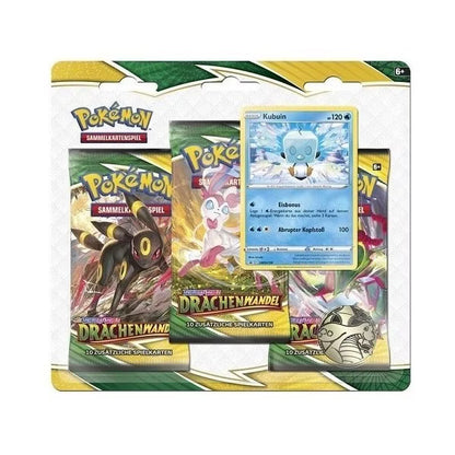 PKM Schwert & Schild Drachenwandel 3-Pack Blister (DE)