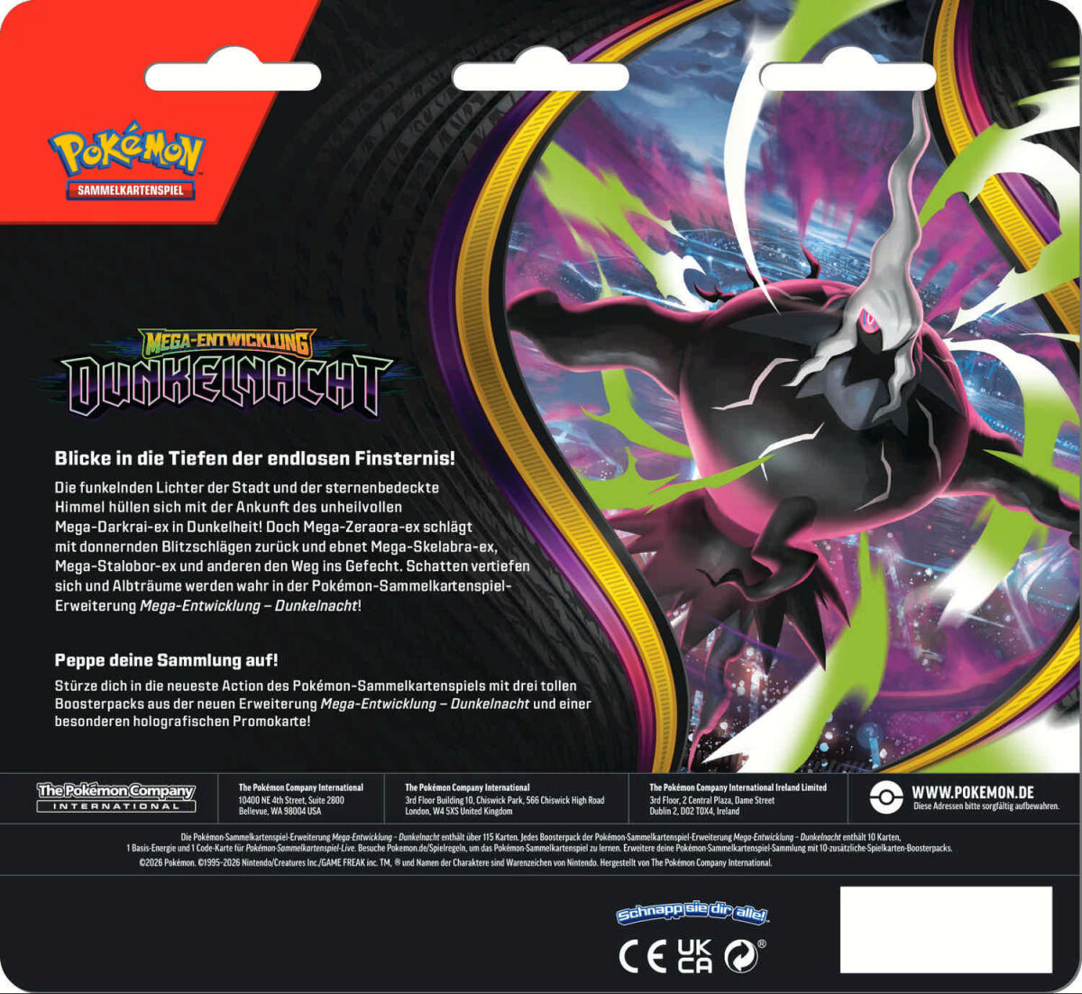 PKM ME05 Dunkelnacht | 3-Pack-Blister